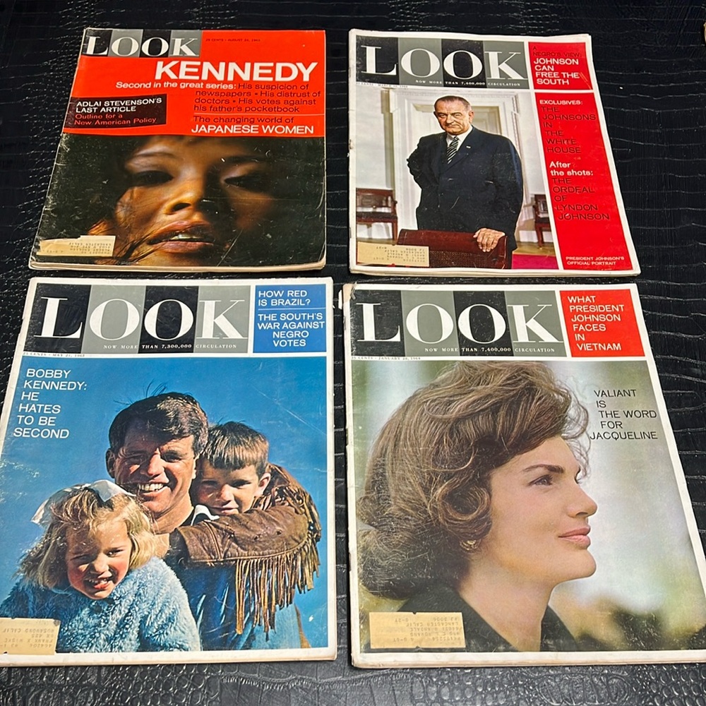 Look magazine Vintage 4 pcs